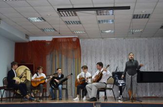 Музыкальная школа поздравила защитников Отечества концертной программой