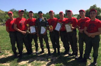 Новочеркасские юнармейцы стали участниками военно-спортивного слета «Военный городок»