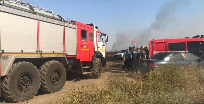 Очередной ландшафтный пожар успешно ликвидирован в Новочеркасске
