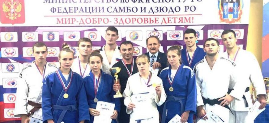 Сборная Новочеркасского политеха - триумфатор соревнований по дзюдо