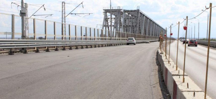 Почти завершён ремонт Западного моста в донской столице