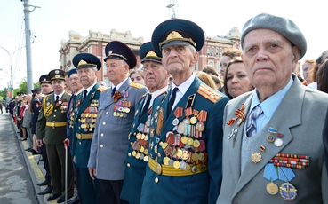 1078 ветеранов ВОВ Новочеркасска получили выплаты к 76-летию Победы