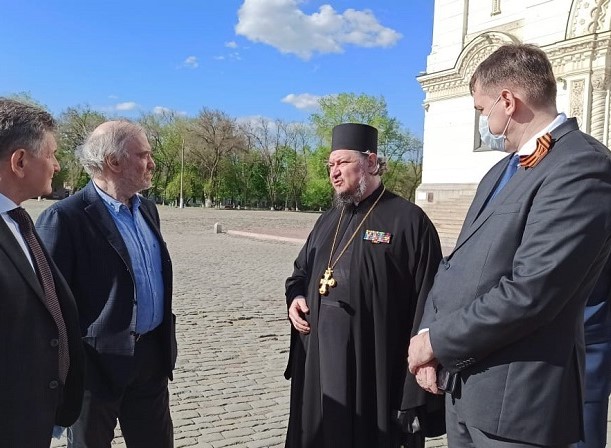 Валерий Гергиев посетил Патриарший Вознесенский войсковой всеказачий собор в Новочеркасске