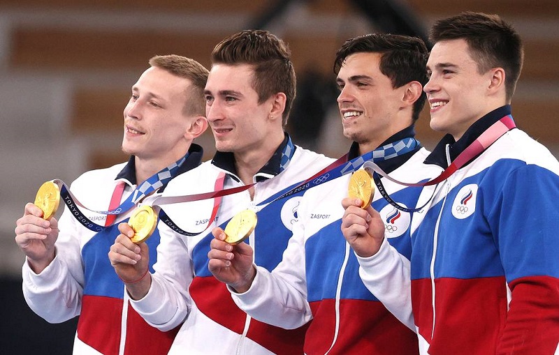 Донской гимнаст Никита Нагорный завоевал золото Олимпиады в командных соревнованиях