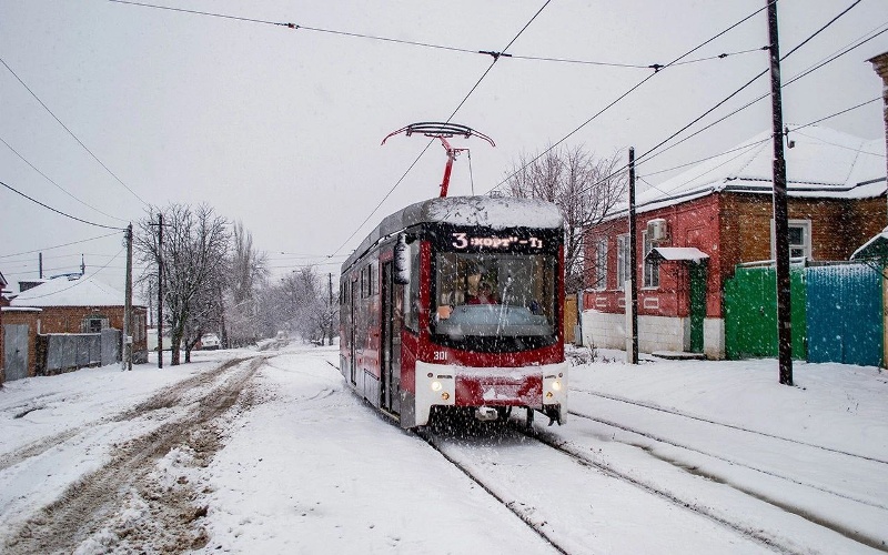 По просьбе родителей в Новочеркасске с 17 января изменят график трамваев для перевозки школьников