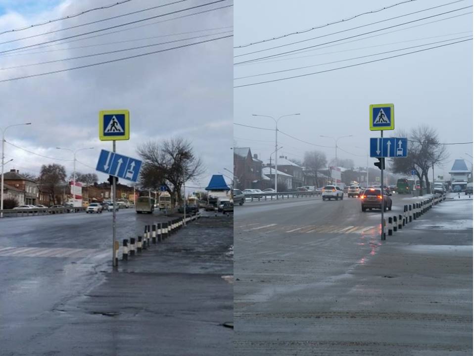Дорожный знак восстановлен. Топ онлайн-обращений жителей Новочеркасска на 28 января