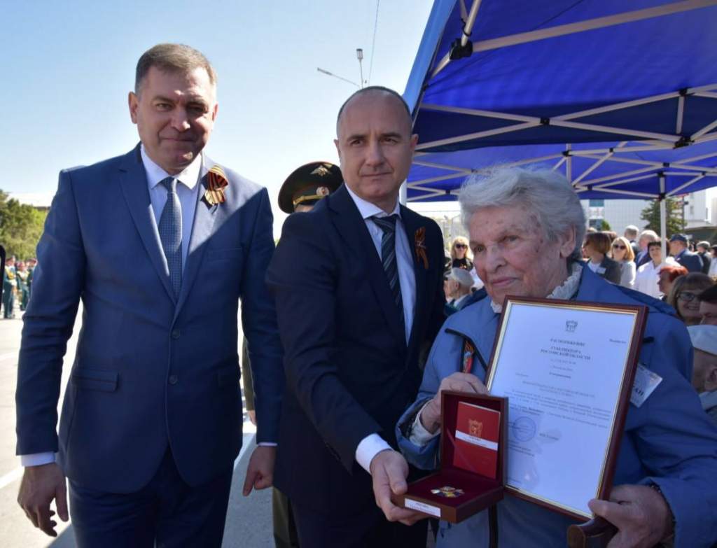 Почетный гражданин Новочеркасска Галина Рогова получила награду губернатора Ростовской области