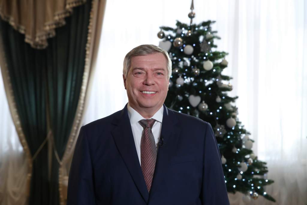 Василий Голубев и Александр Ищенко поздравили жителей Дона с Новым годом