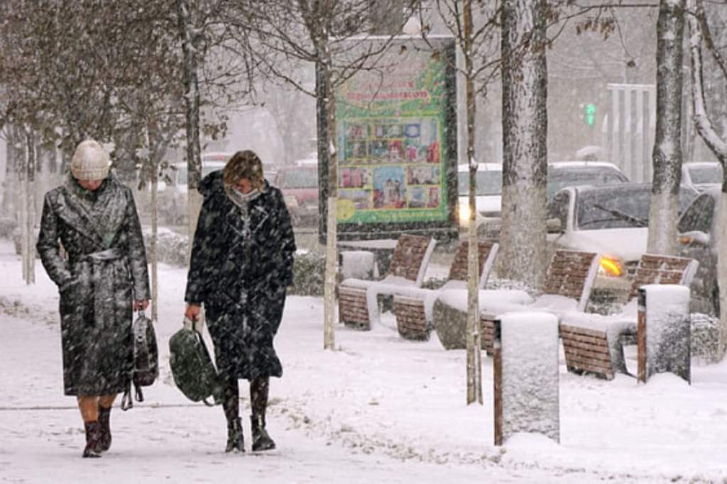 До конца недели в Ростовскую область придут заморозки и сильный снегопад