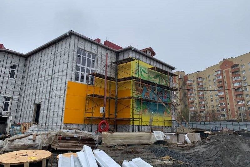 Новый детский сад на 200 мест в Новочеркасске готов на 67%