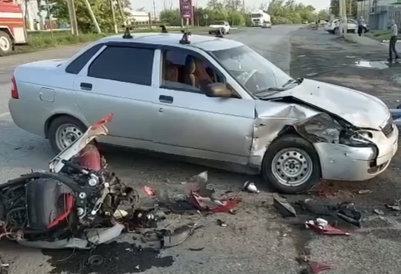 В Ростовской области на трассе погиб 39-летний мотоциклист