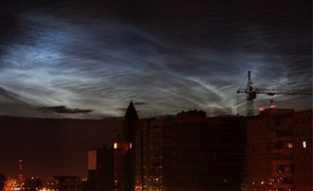 Северное сияние увидели в небе над Ростовской областью