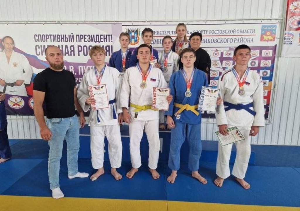 Первенство Ростовской области по дзюдо принесло спортсменам Новочеркасска 13 медалей
