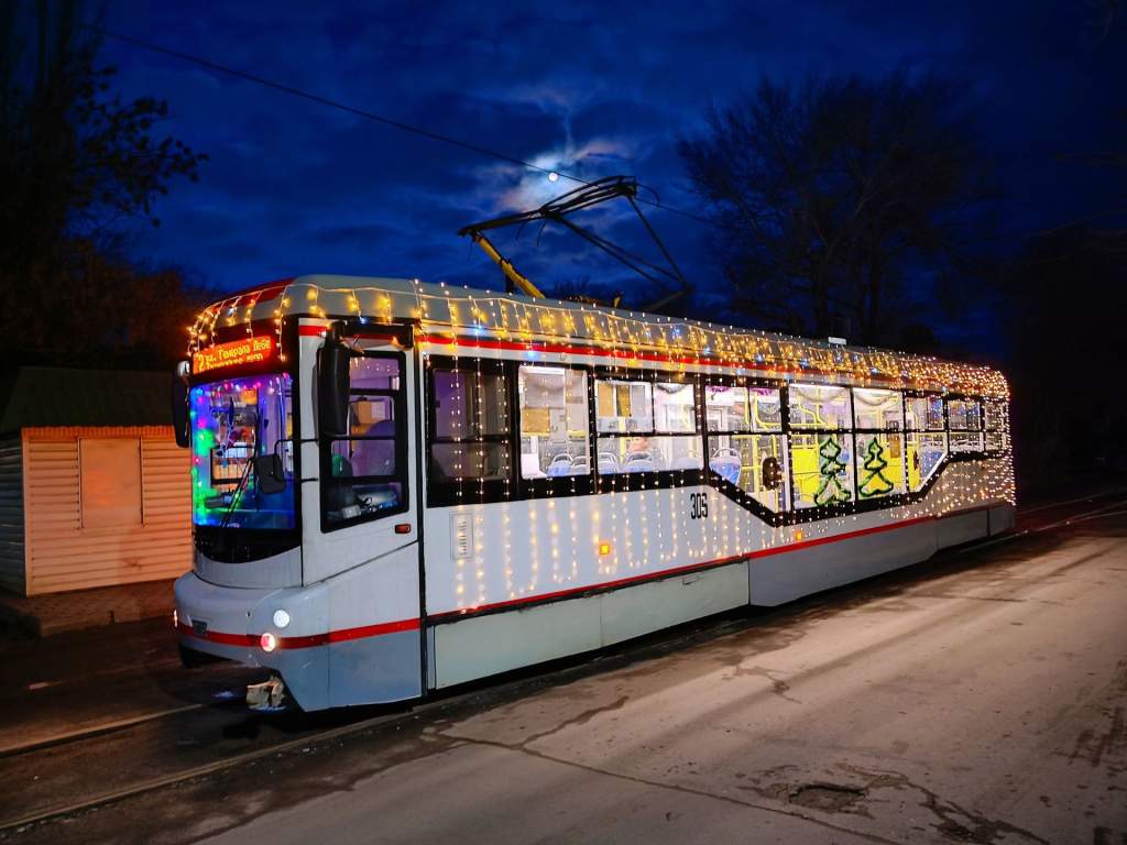 В Новый год трамваи и автобусы Новочеркасска будут работать по графику выходных