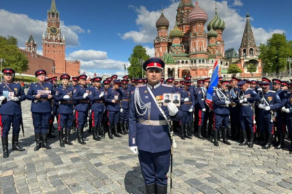Донские казаки пройдут маршем по Красной площади в День Победы